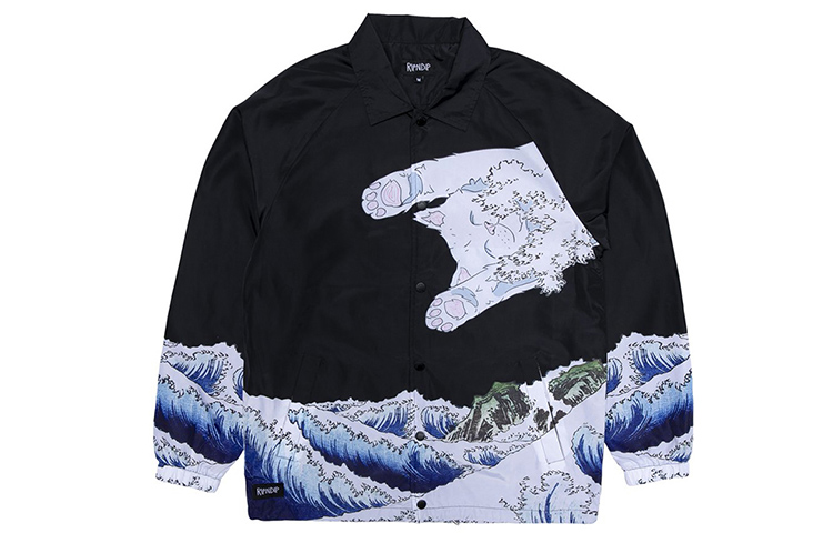 

RIPNDIP Куртка унисекс черная, Black