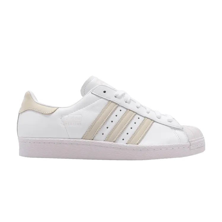 

Кроссовки adidas Superstar 80s 'Ecru Tint', белый