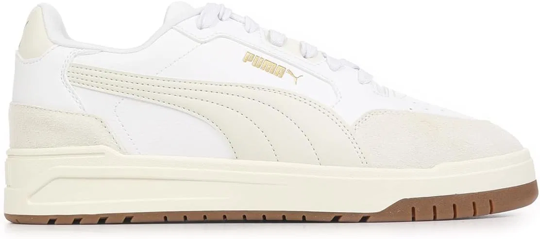 Кроссовки Puma Unisex Shuffle Downtown OG, Puma White Vapor Gray Puma Gold — фото 2