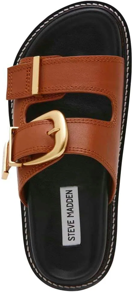 Сандалии Стив Мэдден Браун ArchE Steve Madden, коричневый — фото 3