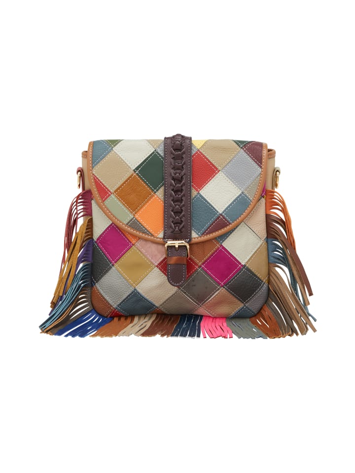 

Наплечная сумка IZIA, цвет grey multicolor