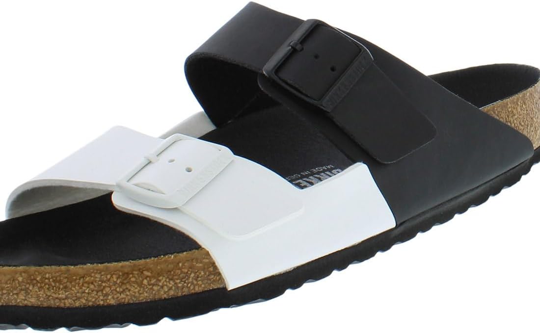 Женские сандалии Birkenstock Arizona Split Hex, черный/зеленый — фото 3