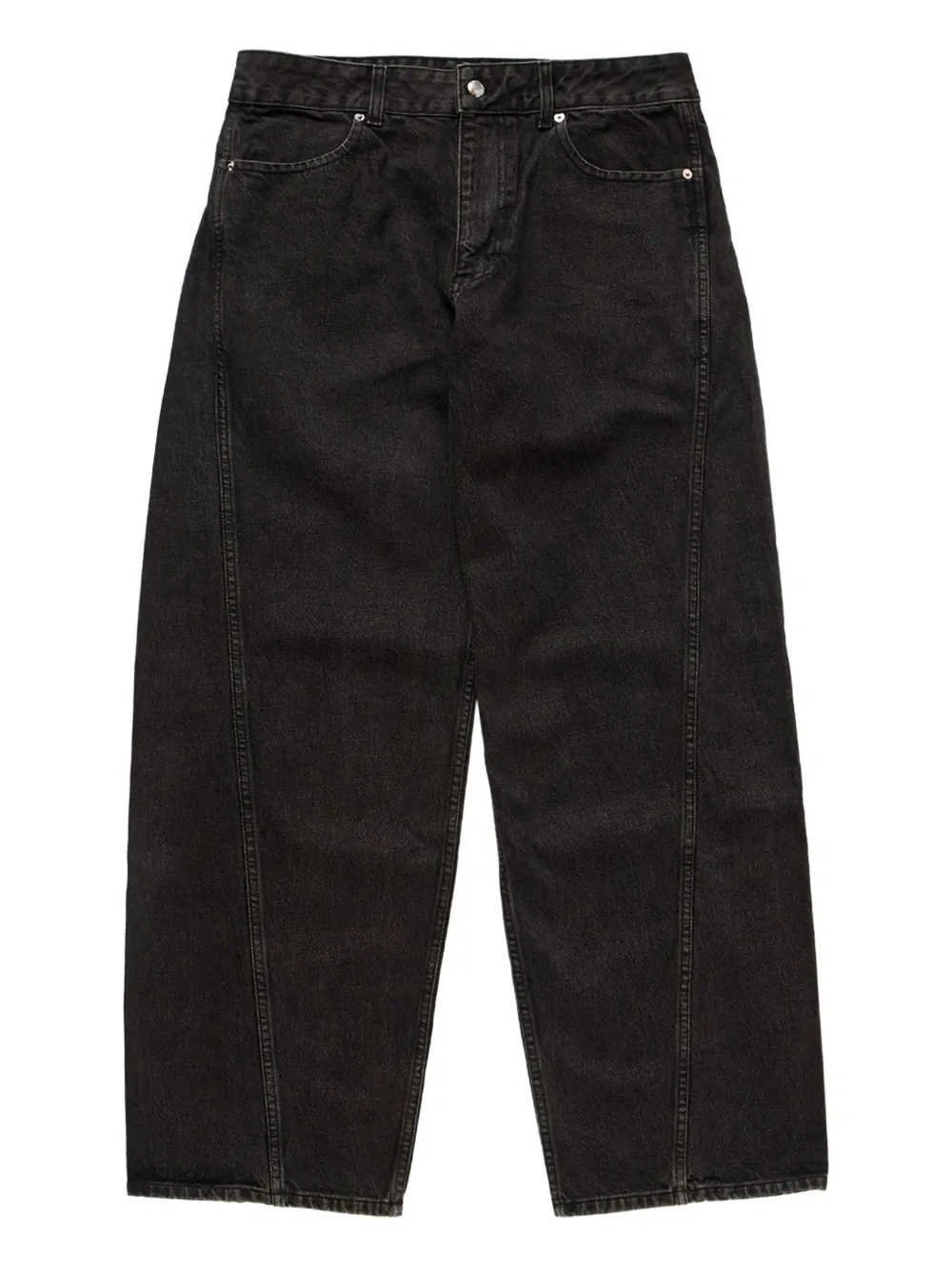 

Джинсы широкого кроя Eckhaus Latta, серый