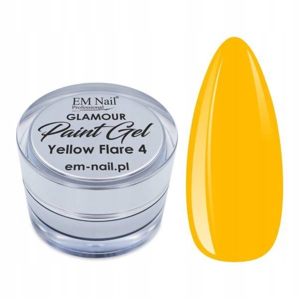 

EM Nail Paint Yellow Flare Gel