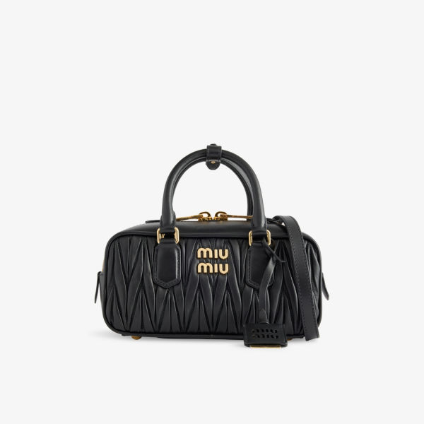 

Сумка Miu Miu Arcadie с верхней ручкой, черный