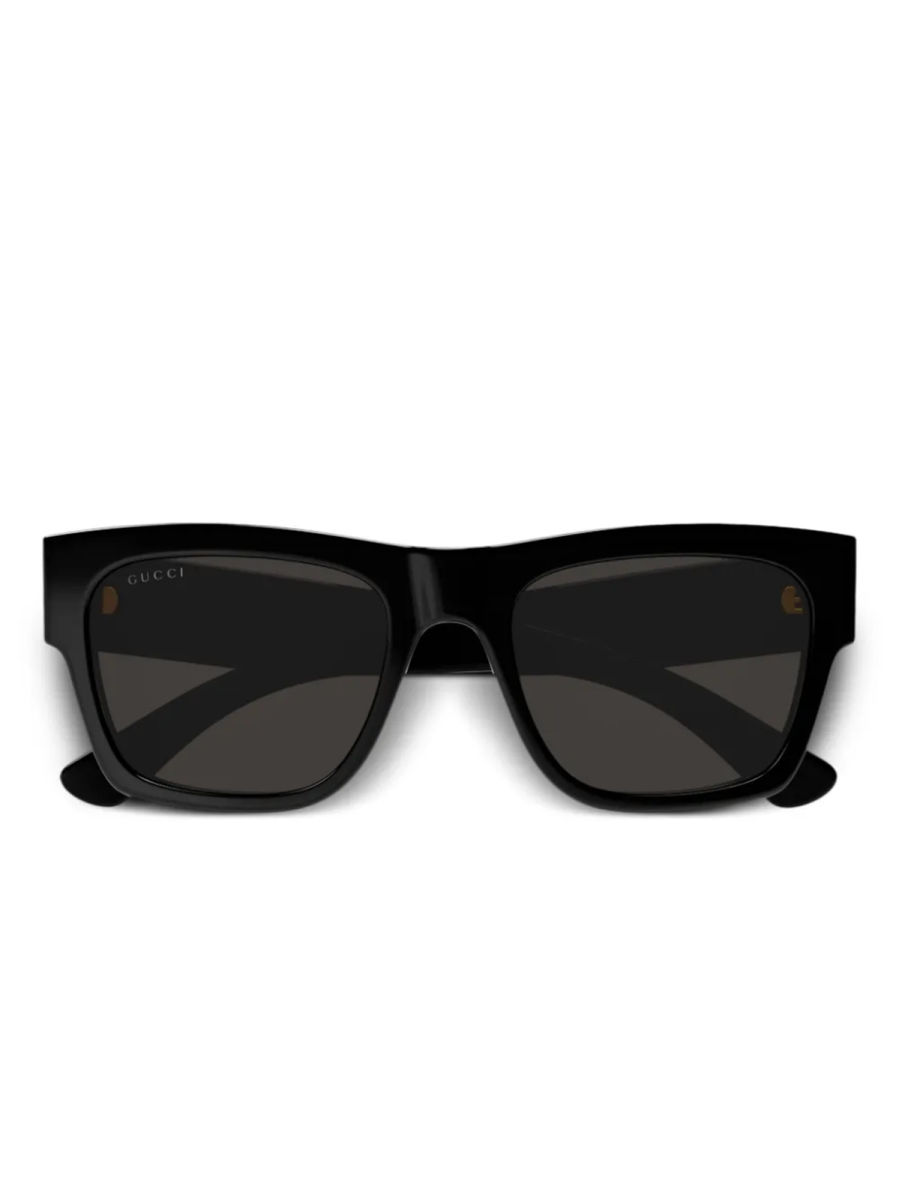 

Gucci Eyewear солнцезащитные очки в квадратной оправе, черный