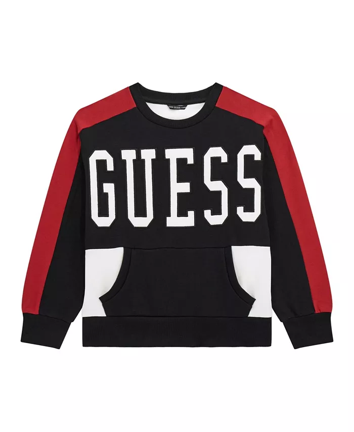

Мальчики 8-18 лет оверсайз свитшот Guess, мультиколор
