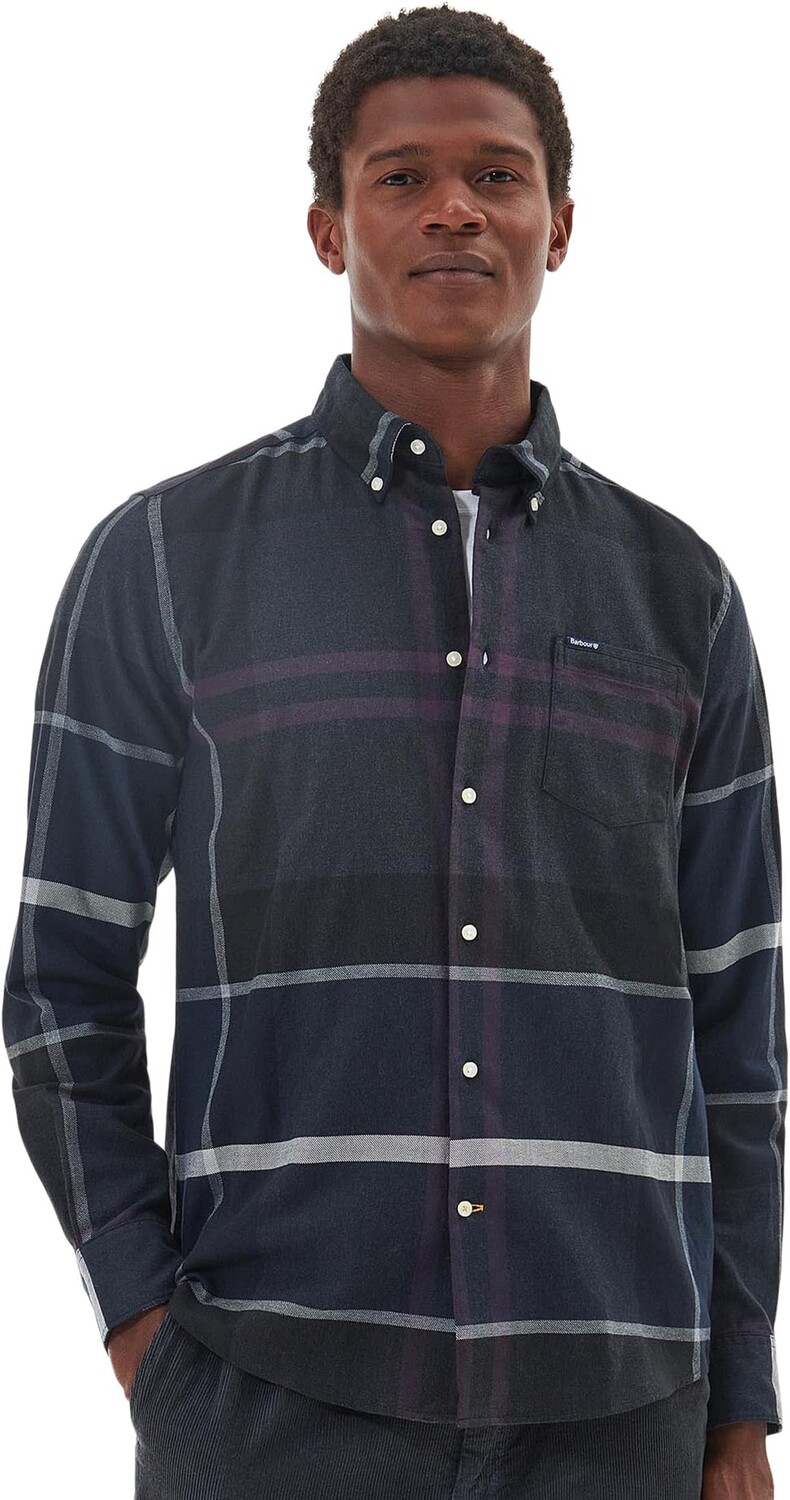 

Индивидуальная рубашка Barbour Dunoon, цвет Black Slate