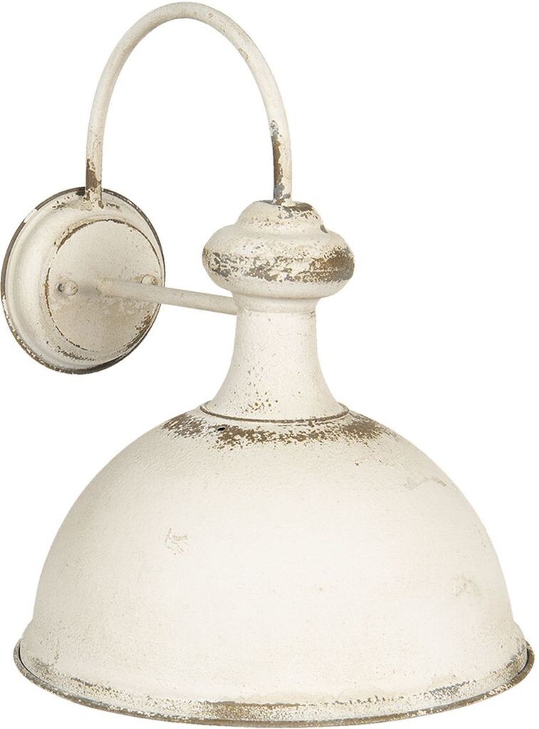 

Настенный светильник Clayre & Eef 34x41x43 см Белый Железный Круглый Clayre&Eef