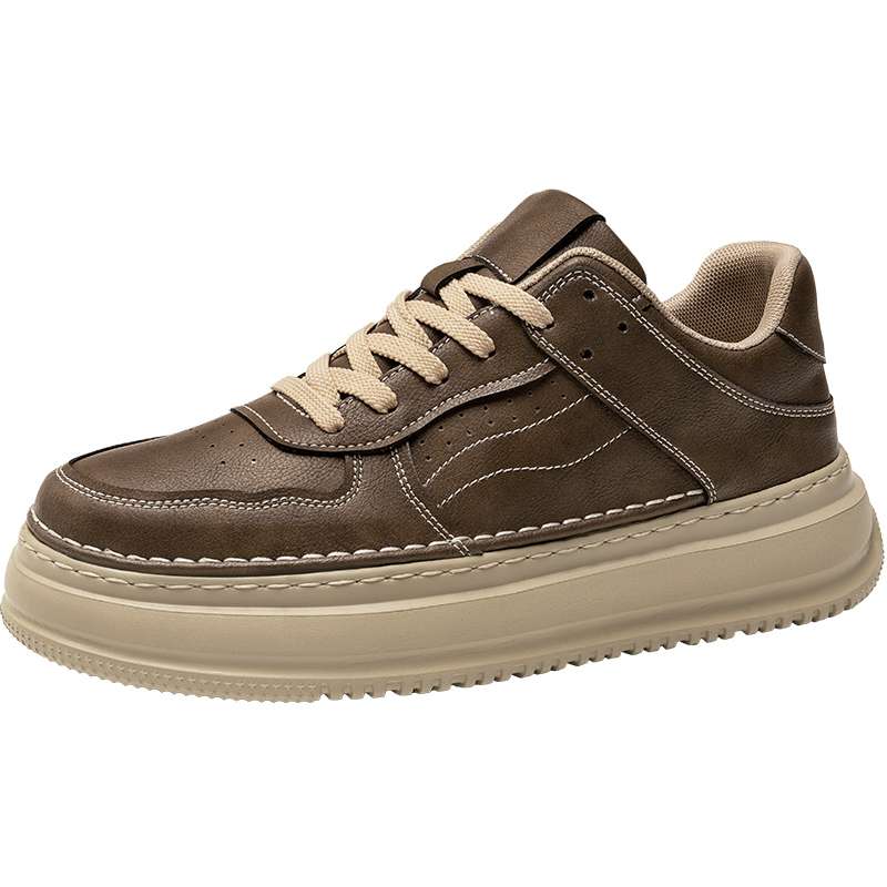 

BOLE Мужские низкие скейтерские кеды цвета хаки, цвет Khaki