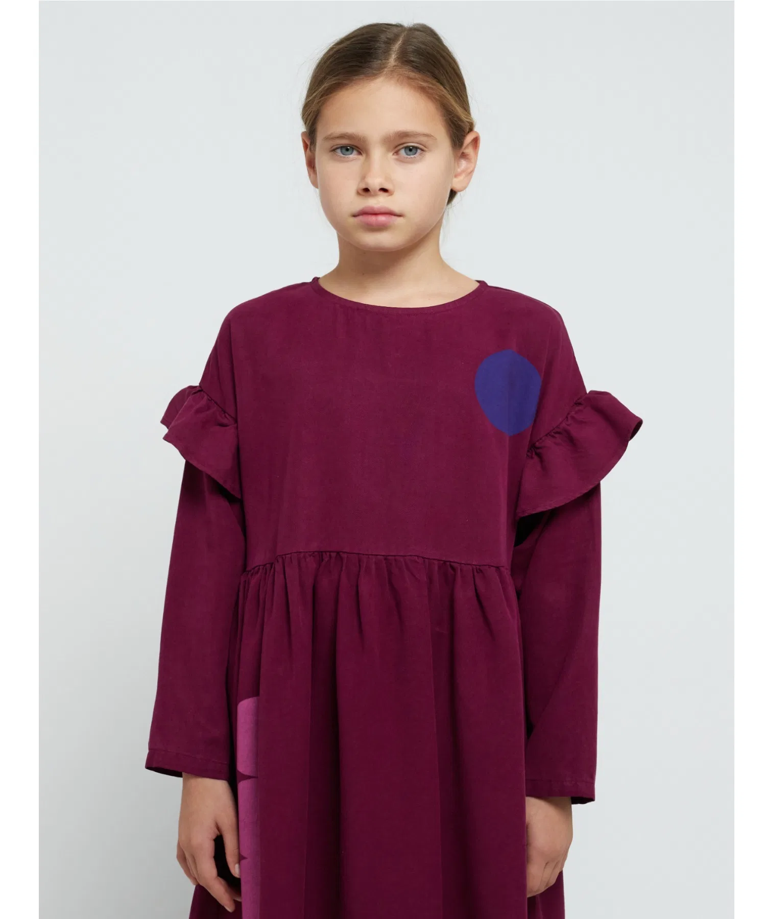 Детское платье BOBO CHOSES Geometric shapes ruffles dress