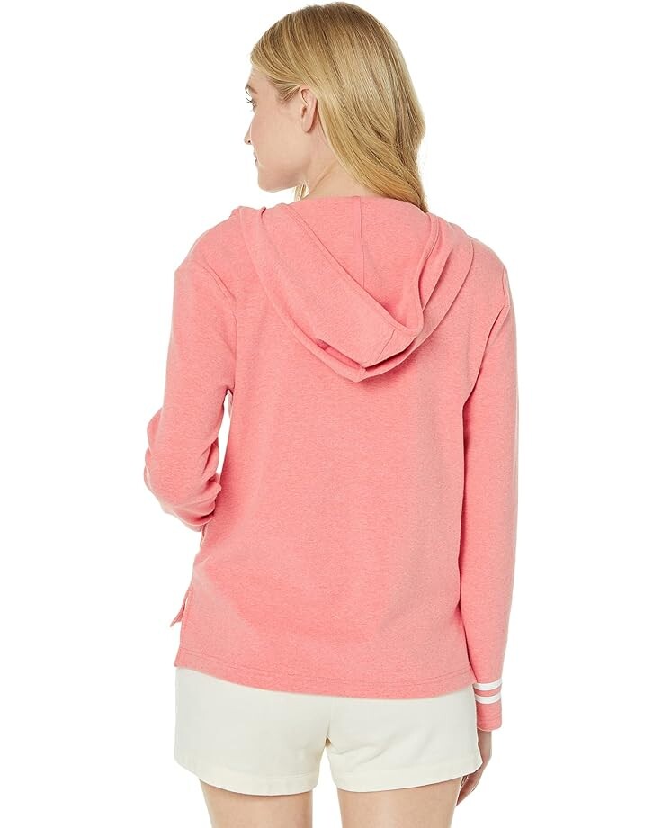 

Худи Southern Tide Coimbra Heather Crossover Hoodie, цвет Heather Sea Coral