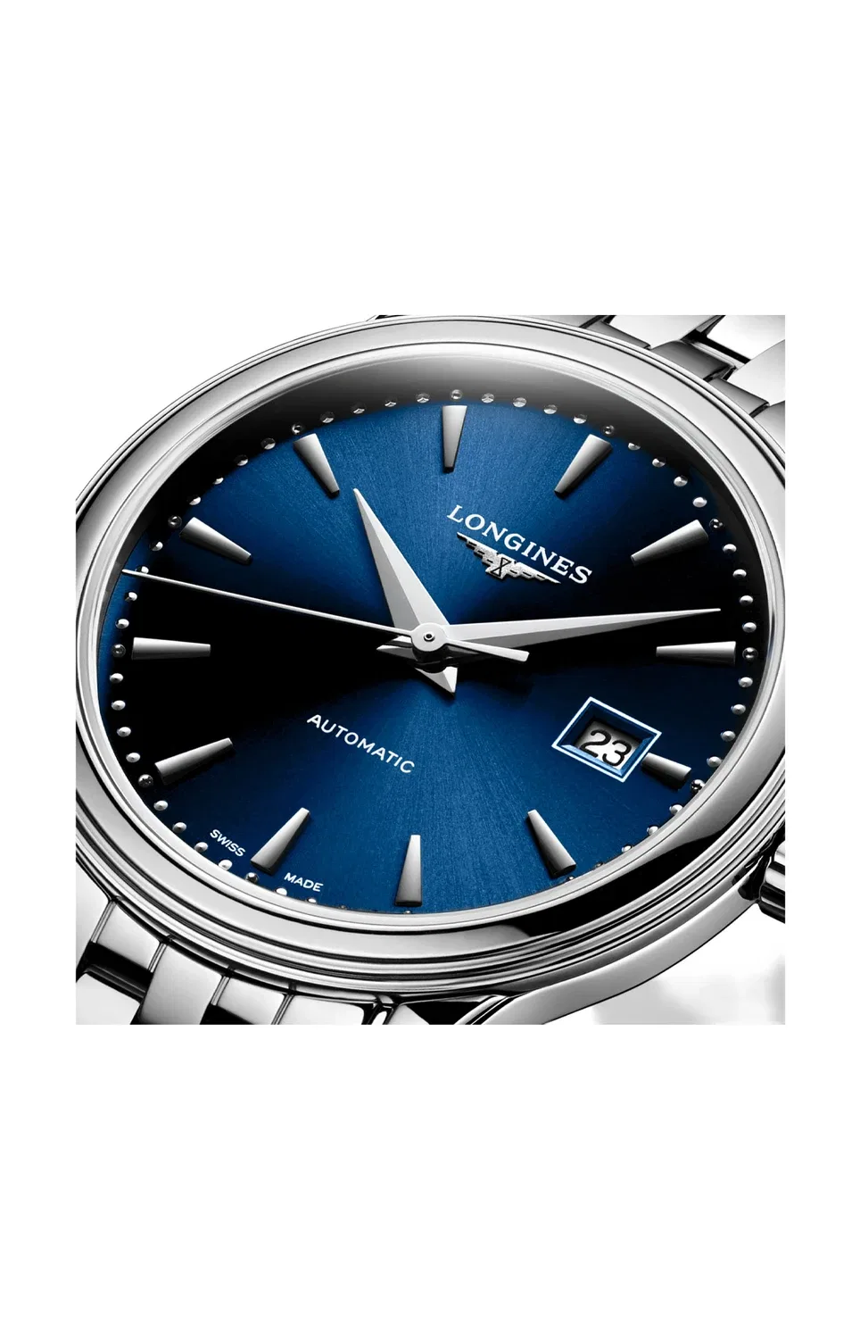 Классика Flagship - L4.374.4.98.6 LONGINES, синий — фото 2