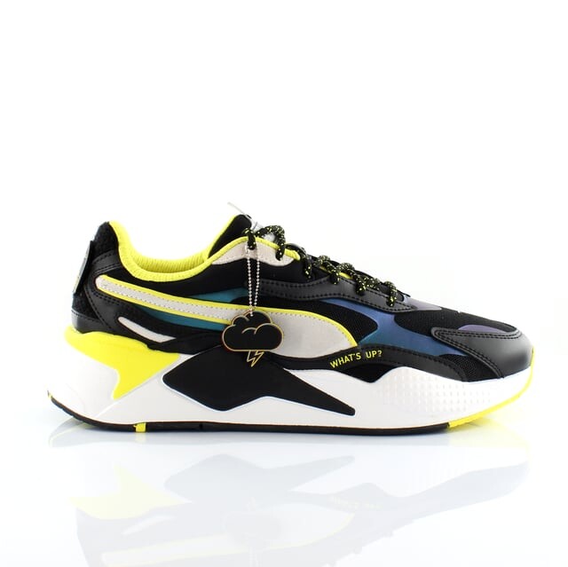 

Черные мужские кроссовки на шнуровке Rs X3 x emoji 374819 01 Puma, черный