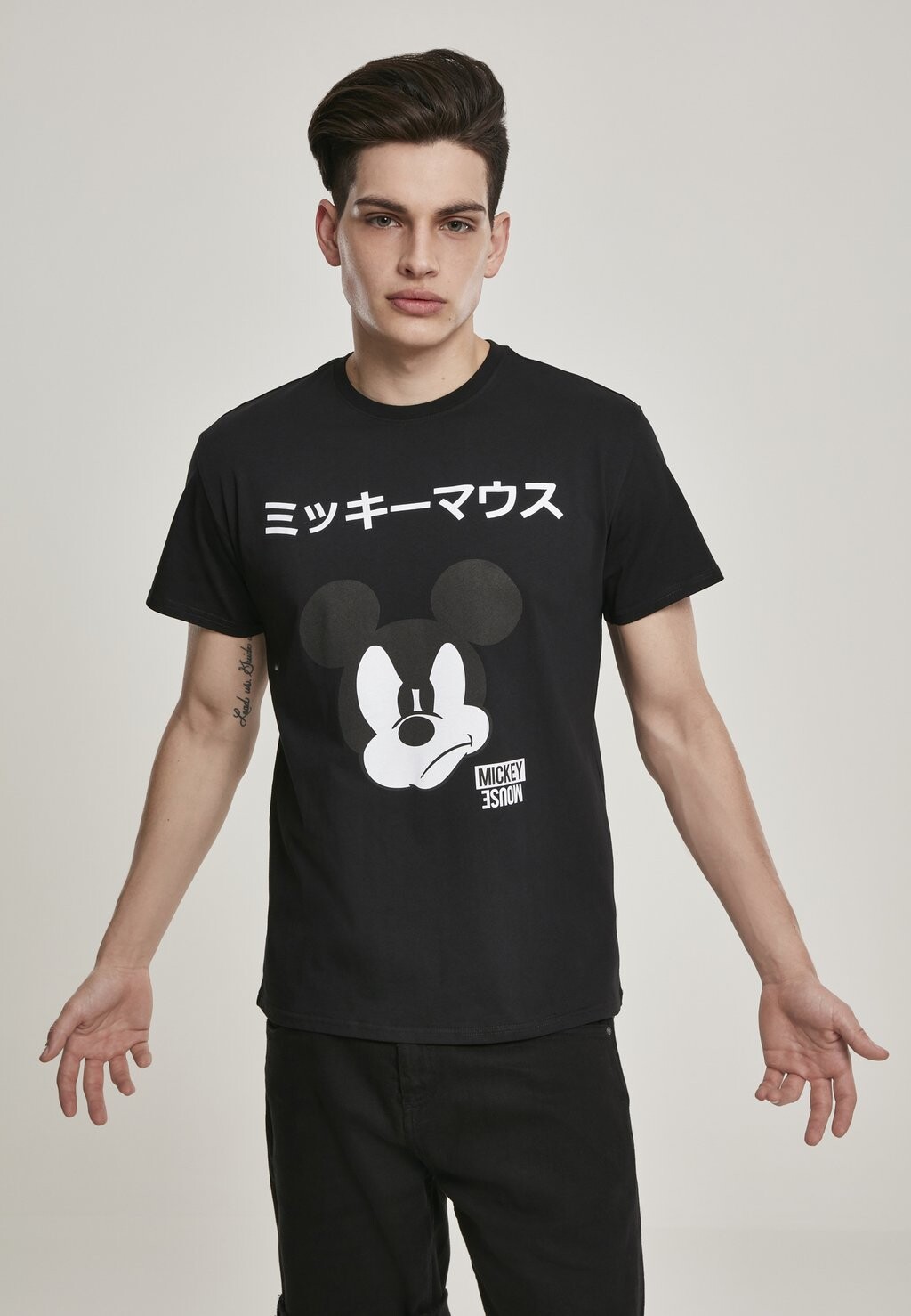 

Футболка с принтом Mickey Japanese Mister Tee, вересковый серый