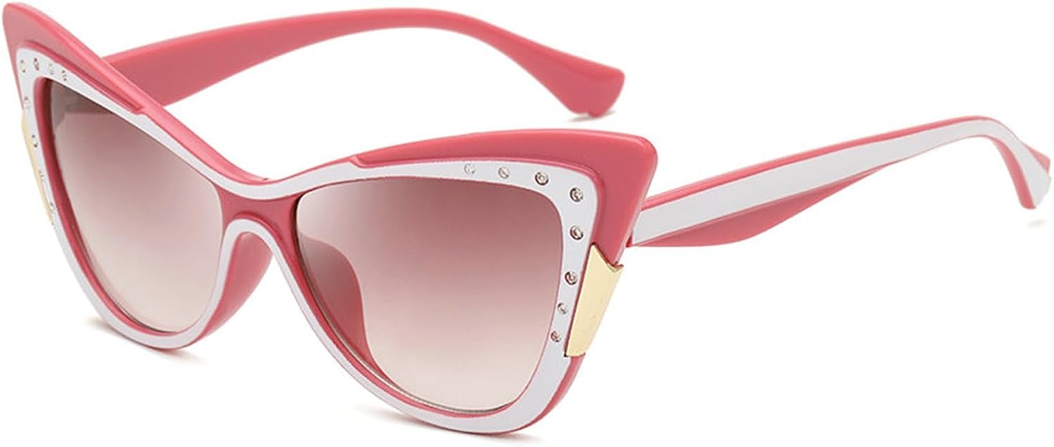 

Солнцезащитные очки «Кошачий глаз» с бриллиантами, модные, с кристаллами и стразами, в винтажной оправе, ретро-стиль, для женщин, защита от ультрафиолета UV400 helena, C3