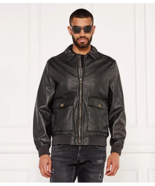 

Куртка-Авиатор Regular fit Guess Jeans, черный