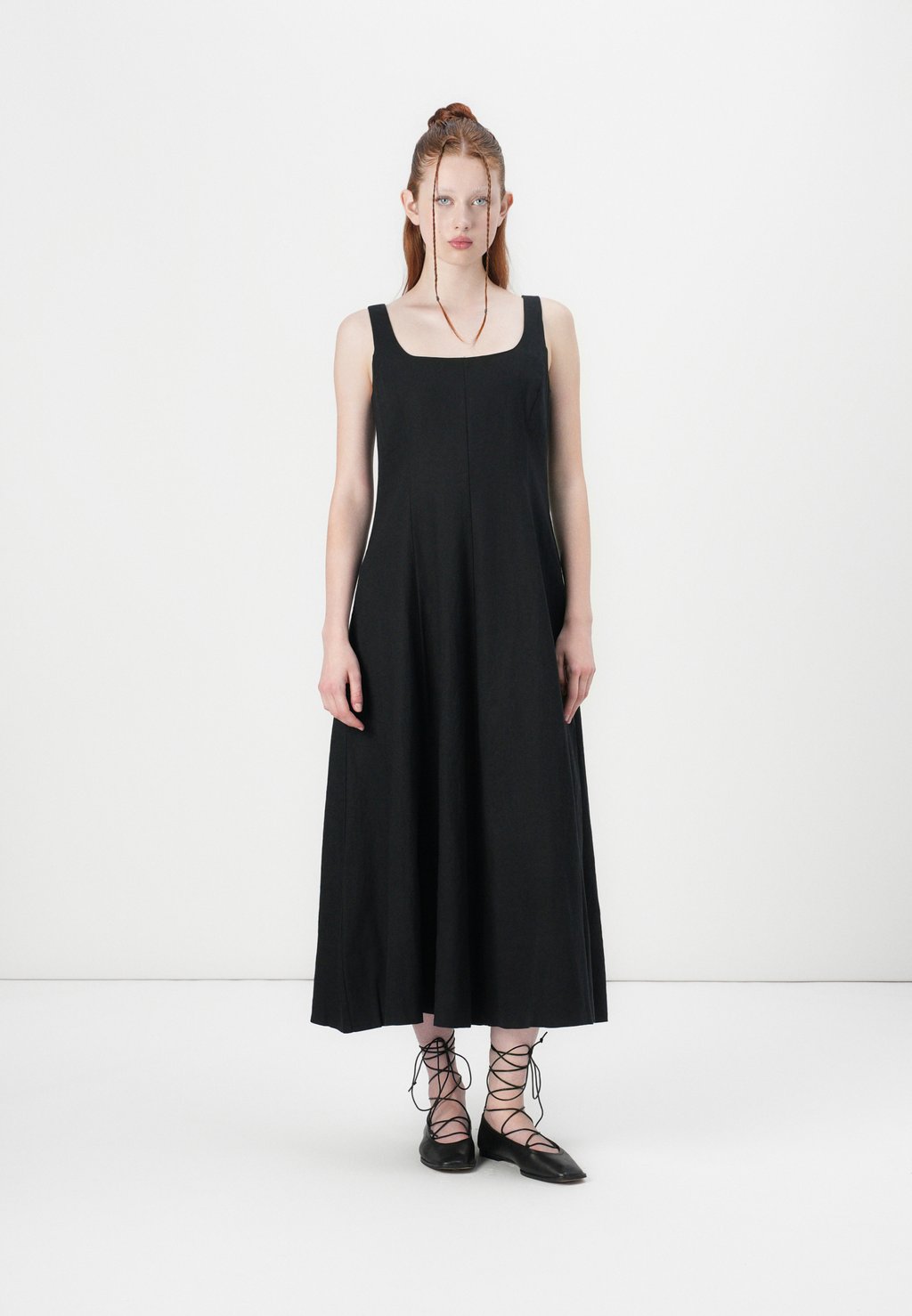 

Длинное платье NECK MAXI GAP, черный