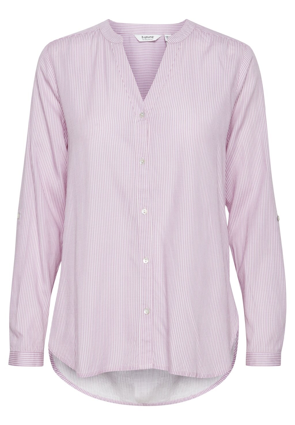 

Рубашка STRIPE SHIRT b.young, микс лилового тумана