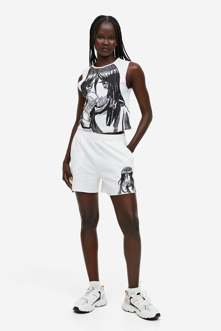 

Толстовки с принтом H&M, бежевый