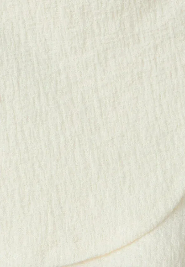 Юбка A-line Mango Kids, off-white, цвет светло-бежевый — фото 4