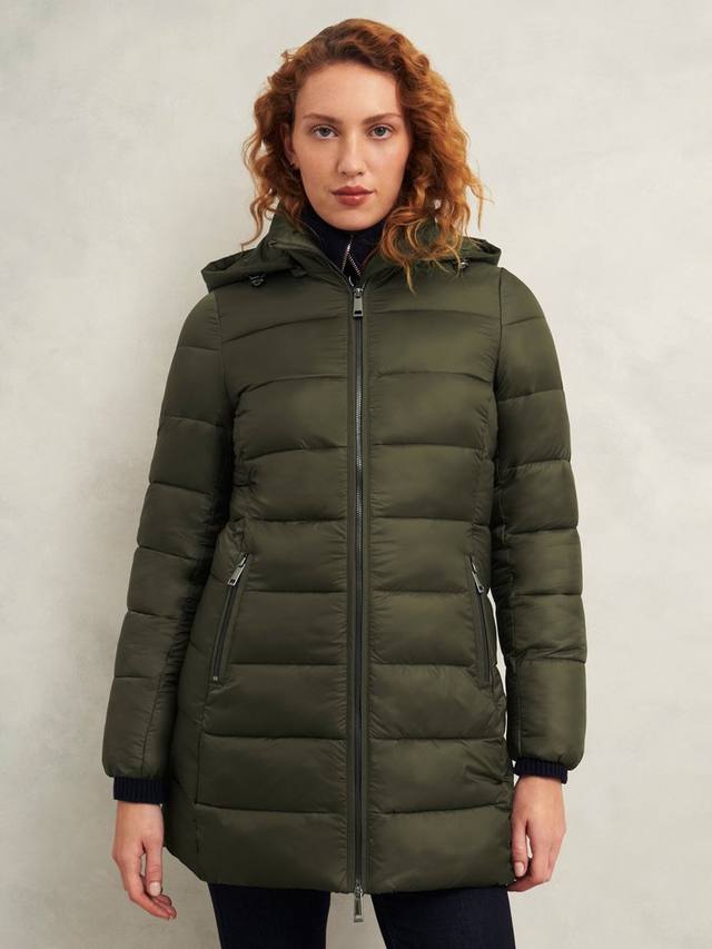 

Пуховик petite joelle Hobbs, цвет Dark Olive