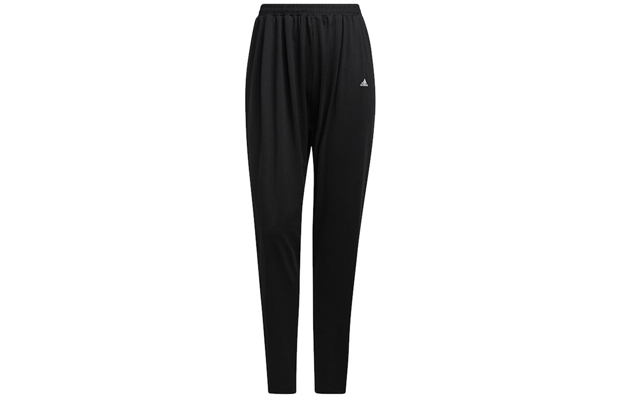 

Трикотажные спортивные штаны женские черные Adidas