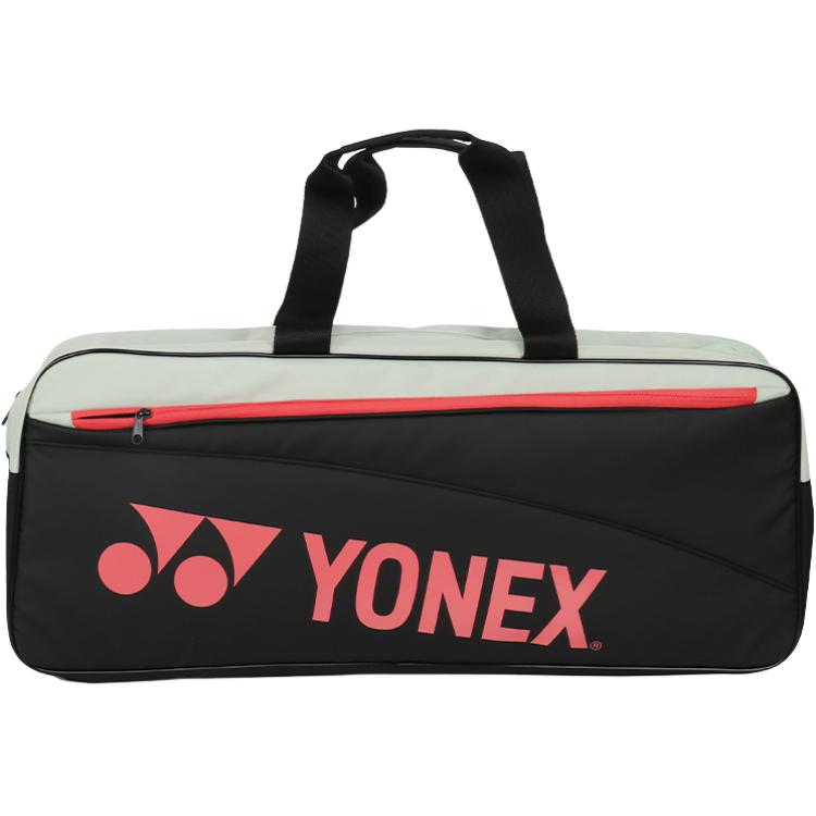 

Тканевая спортивная сумка, стандартная, унисекс, разноцветная Yonex, ba42331wcr черный зеленый