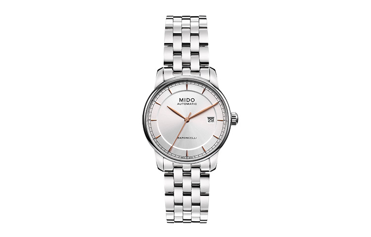 

MIDO Часы Baroncelli Collection Automatic Mechanical Movement Men's Watch Watch Silver Dial