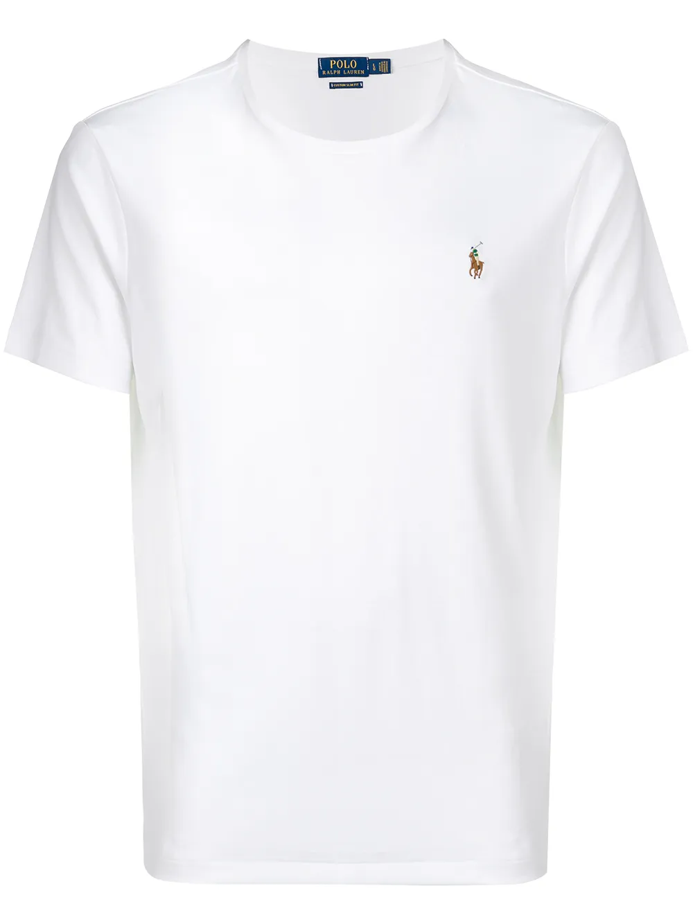

Футболка с вышитым логотипом POLO RALPH LAUREN, белый
