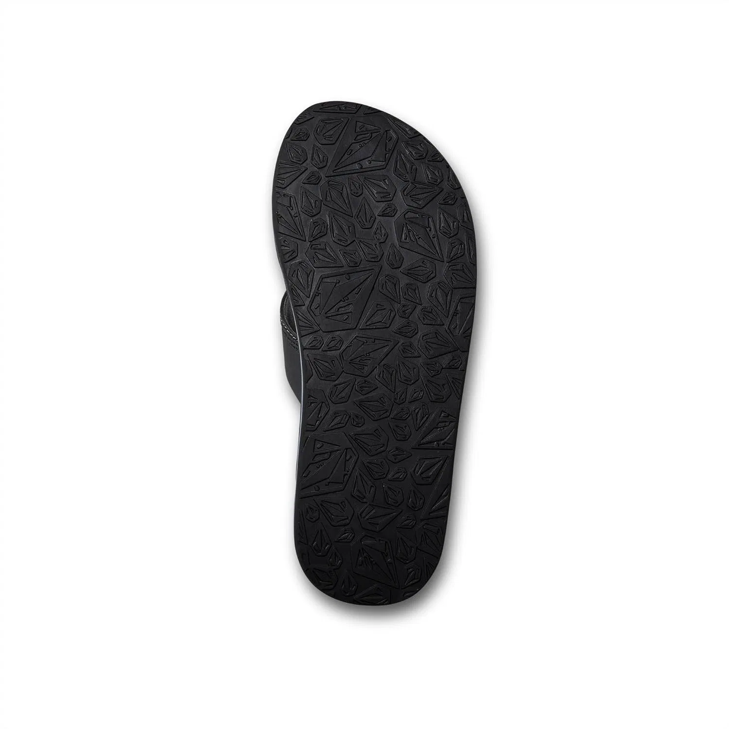Мужские сандалии Volcom Recliner SNDL с разделителем пальцев ног, Black — фото 2