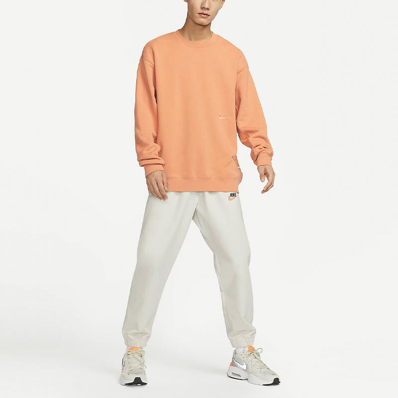 Толстовка мужская янтарно-коричневая Nike, коричневый — фото 2
