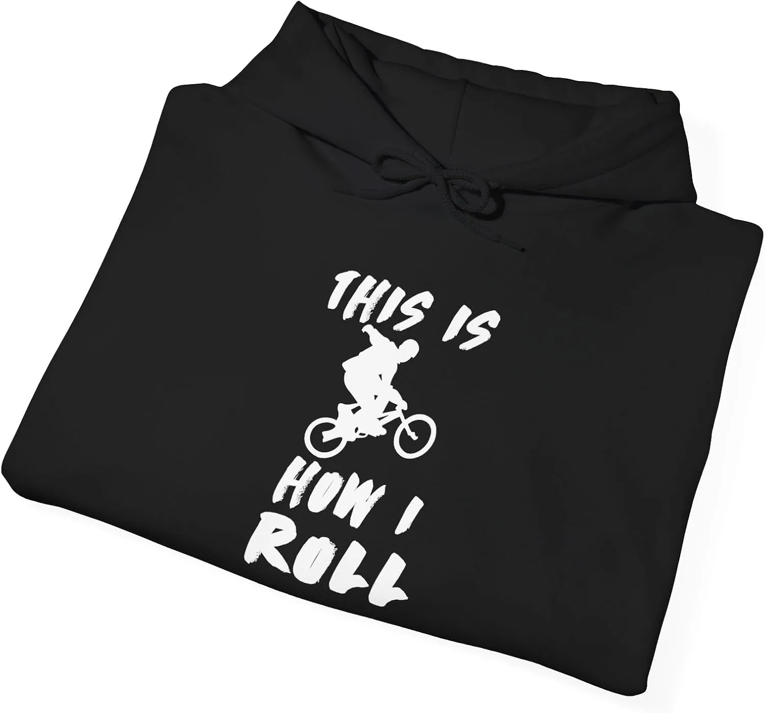 Толстовка с капюшоном This is How I Roll BMX Dirt Track Racing — фото 4