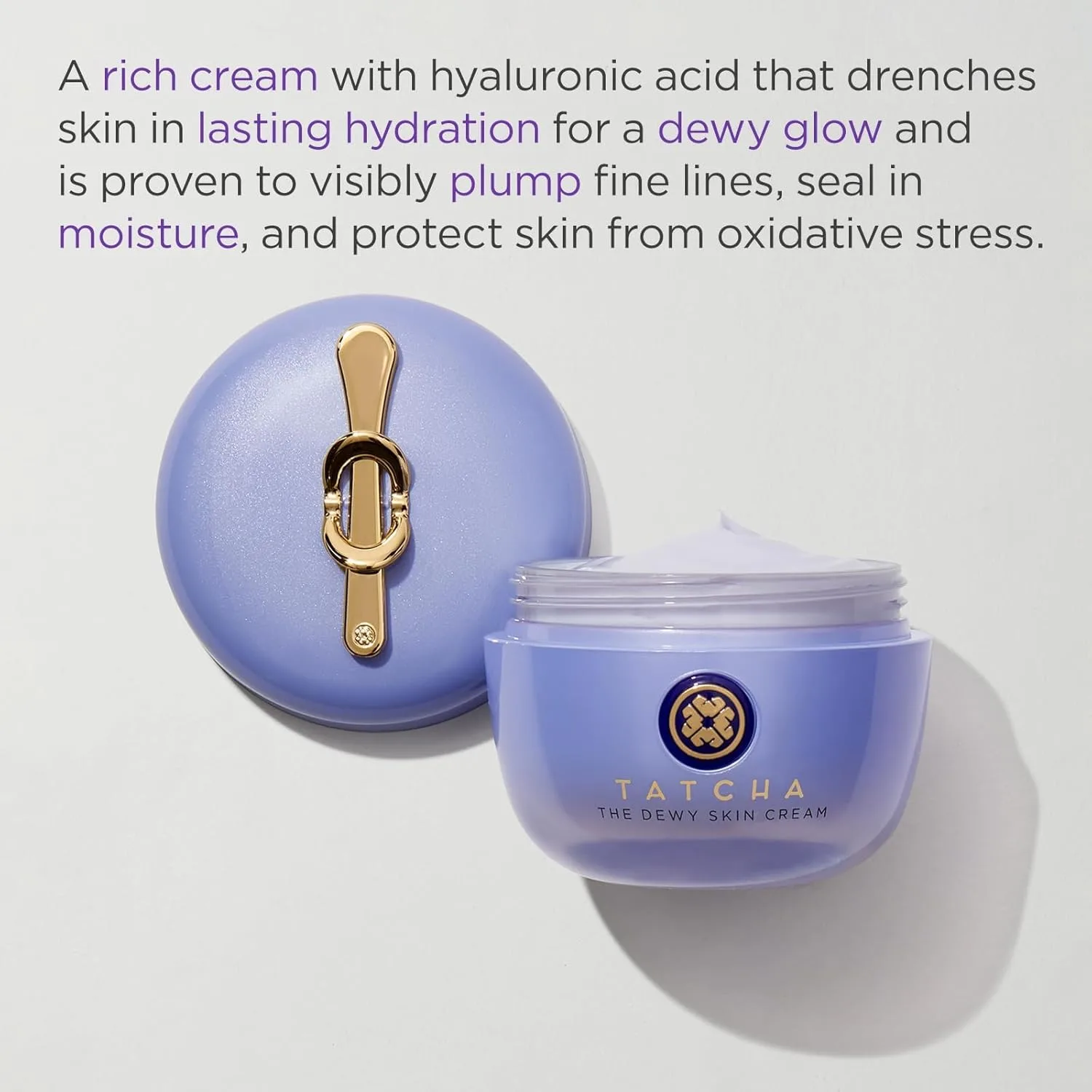 Крем для лица Tatcha — С эффектом увлажнения и сияния | Насыщенный , увлажняющий, разглаживающий и защищающий, 50 мл — фото 2