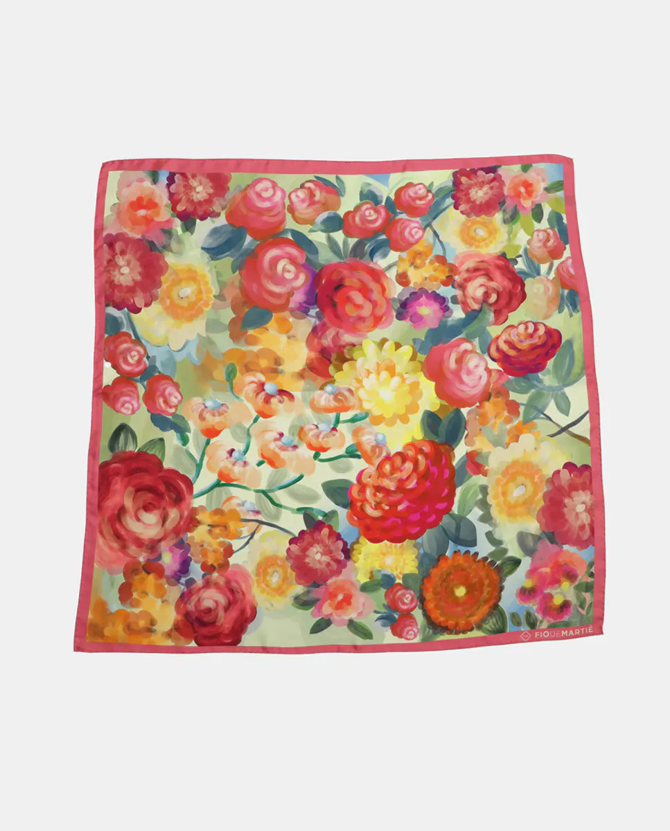 

Шелковый шарф Fio de Martié, цвет Rosa