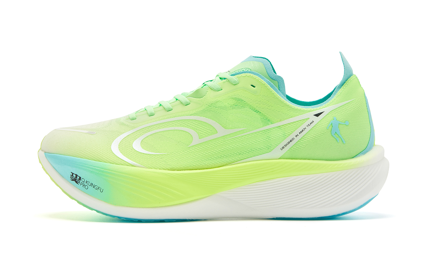 

QIAODAN Кроссовки Feiying PB3 Enhanced Edition мужские низкие Jordan White/Firefly Yellow