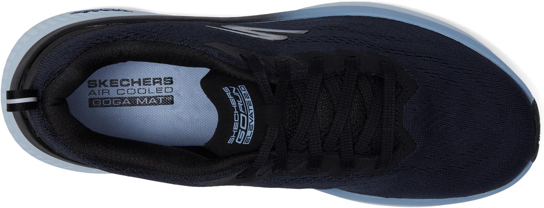 Кроссовки SKECHERS Go Run Elevate 2.0, цвет Black/Blue — фото 2