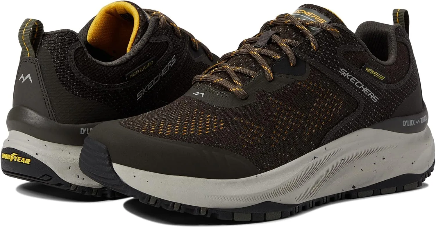 Мужские кроссовки Skechers D'lux Trail Trainers, зеленый — фото 2
