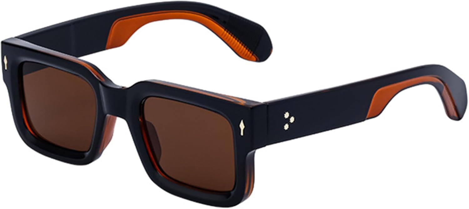 

Солнцезащитные очки bullabulling в толстой квадратной оправе для женщин и мужчин, массивные прямоугольные солнцезащитные очки черного цвета с защитой от УФ-излучения UV400, C10