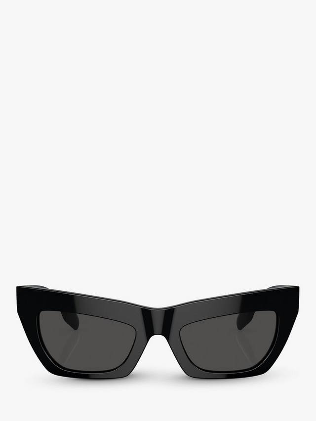 BE4405 женские солнцезащитные очки Cat's Eye Burberry, Black/Black — фото 2