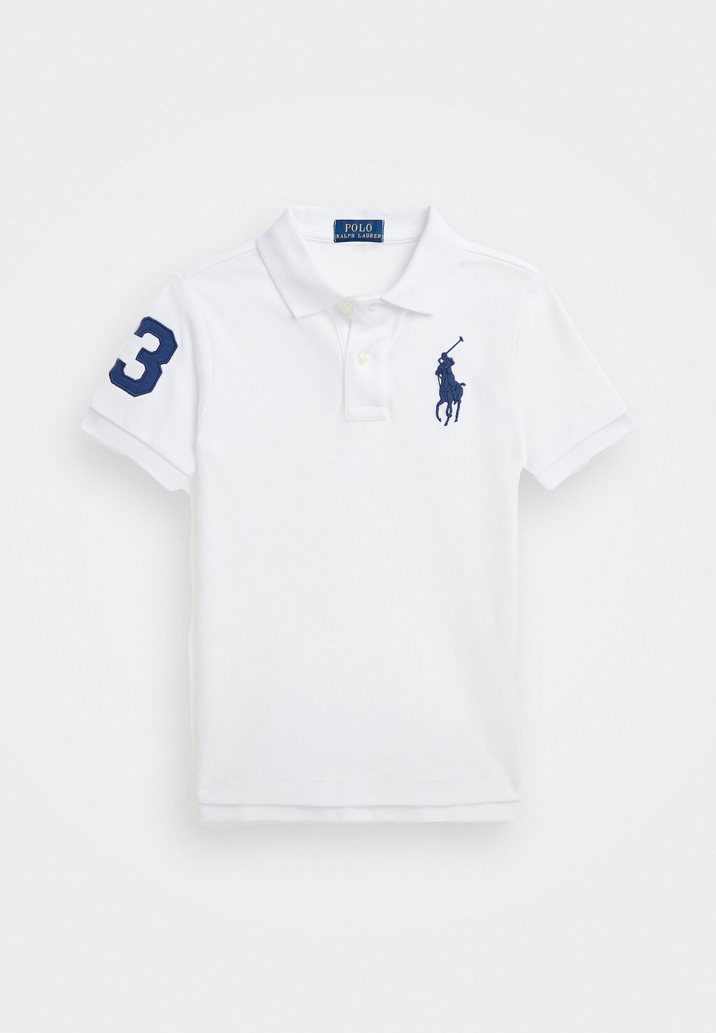 

Поло BIG PONY COTTON MESH POLO SHIRT Ralph Lauren, белый