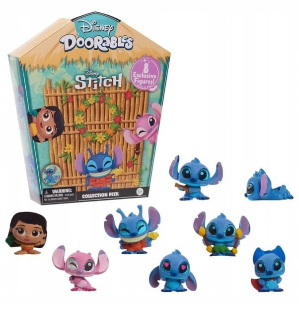 

Набор из 8 фигурок Stitch Pack Disney Doorables Just Play