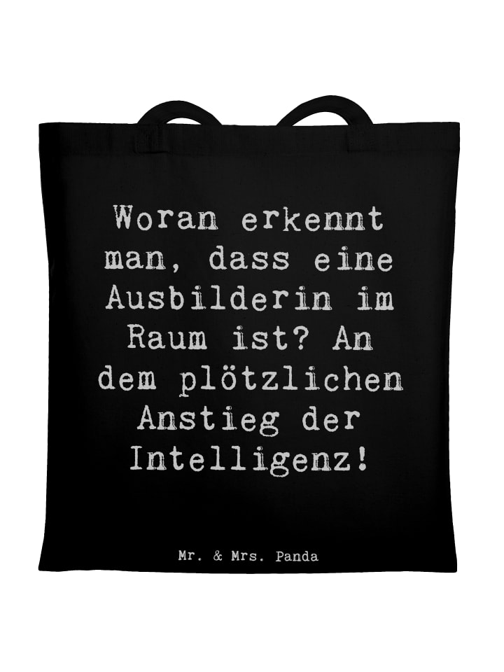 

Mr. & Mrs. Panda Сумка с надписью «Инструкторский интеллект» черным шрифтом