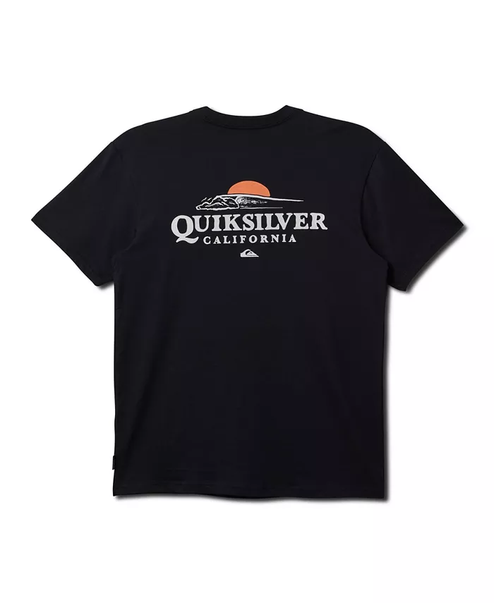 

Мужская футболка с коротким рукавом California Surf Quiksilver, черный