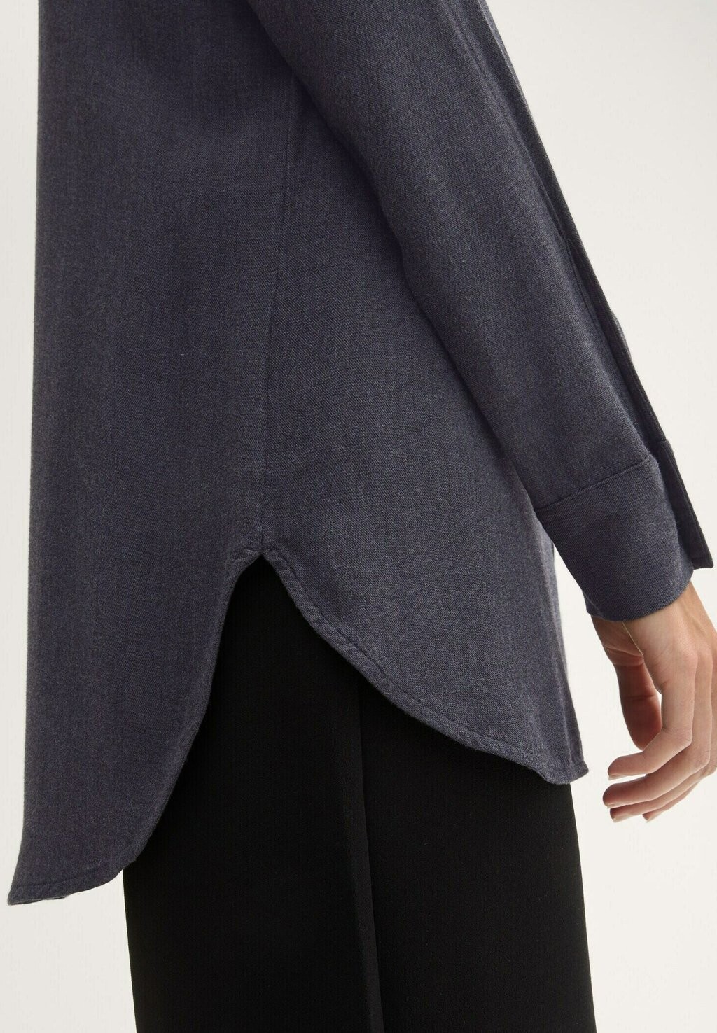 

Блузка на пуговицах TOM TAILOR DENIM, серый