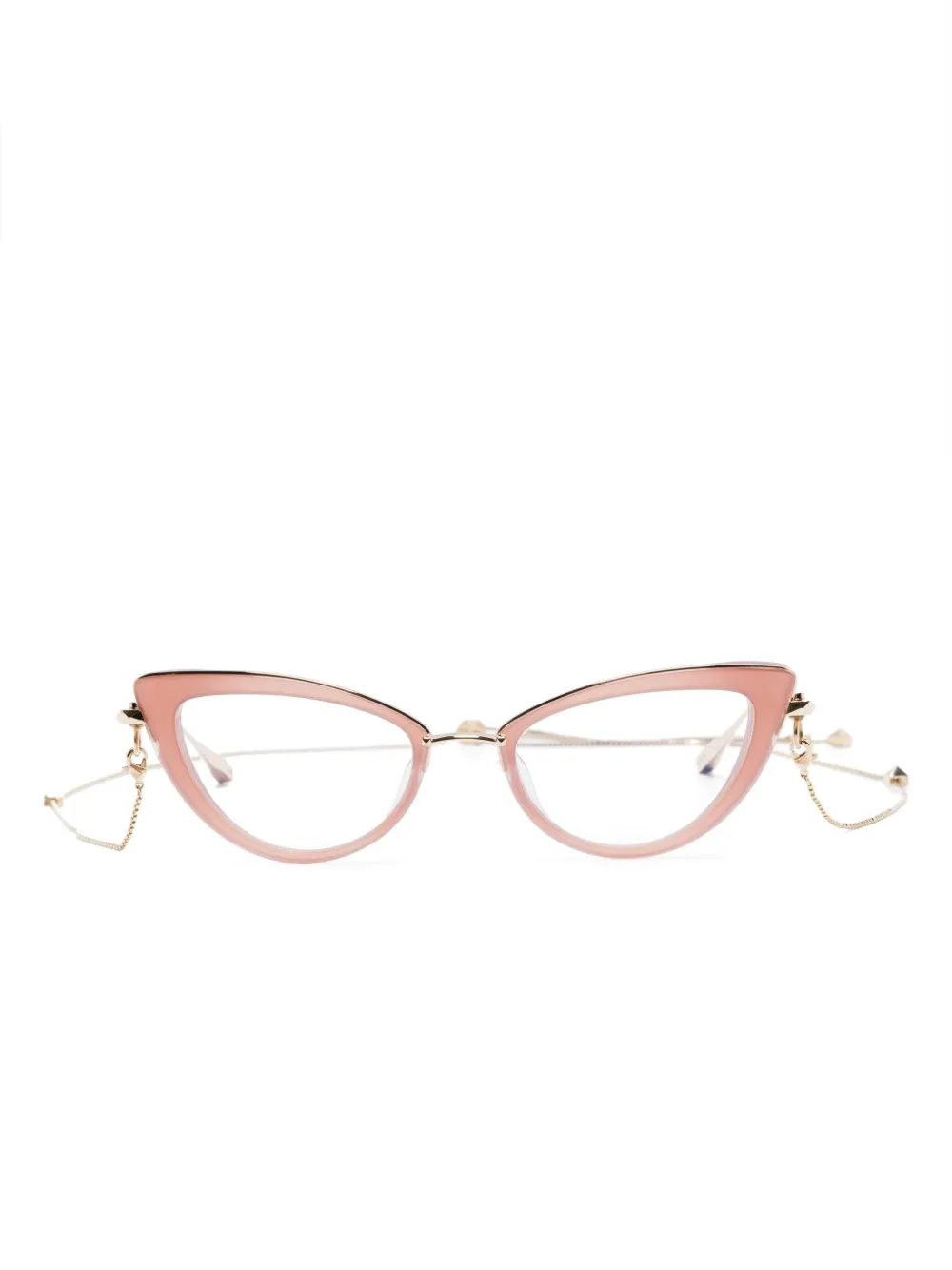 

Очки в оправе 'кошачий глаз' VALENTINO GARAVANI EYEWEAR, золотой