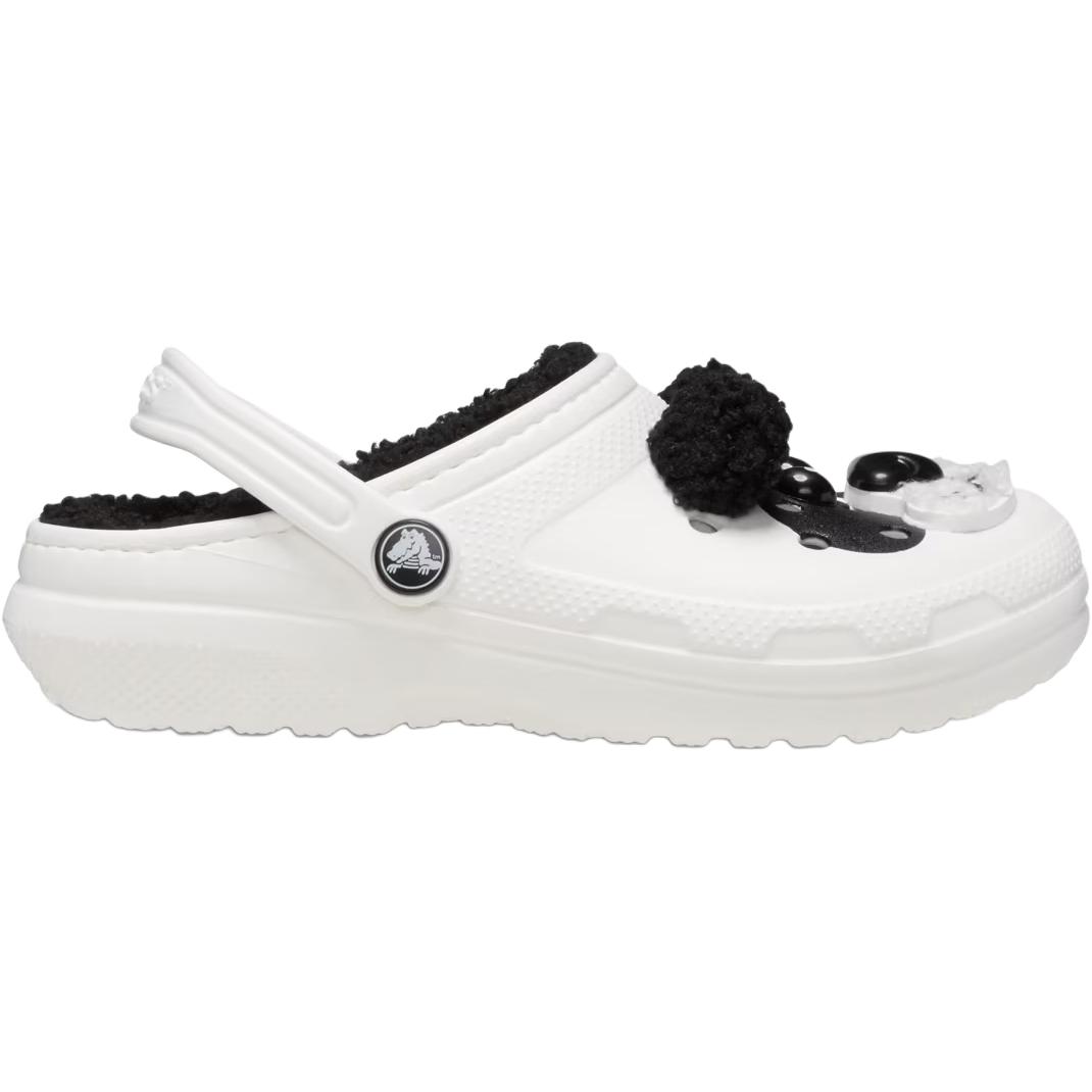 Crocs Детские сандалии анатомической формы с низким верхом, устойчивые к истиранию, черные, белые — фото 2