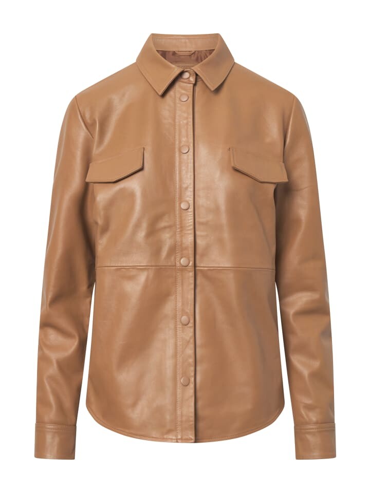 

Блуза Bolongaro Trevor Hemd LEATHER, кэмел