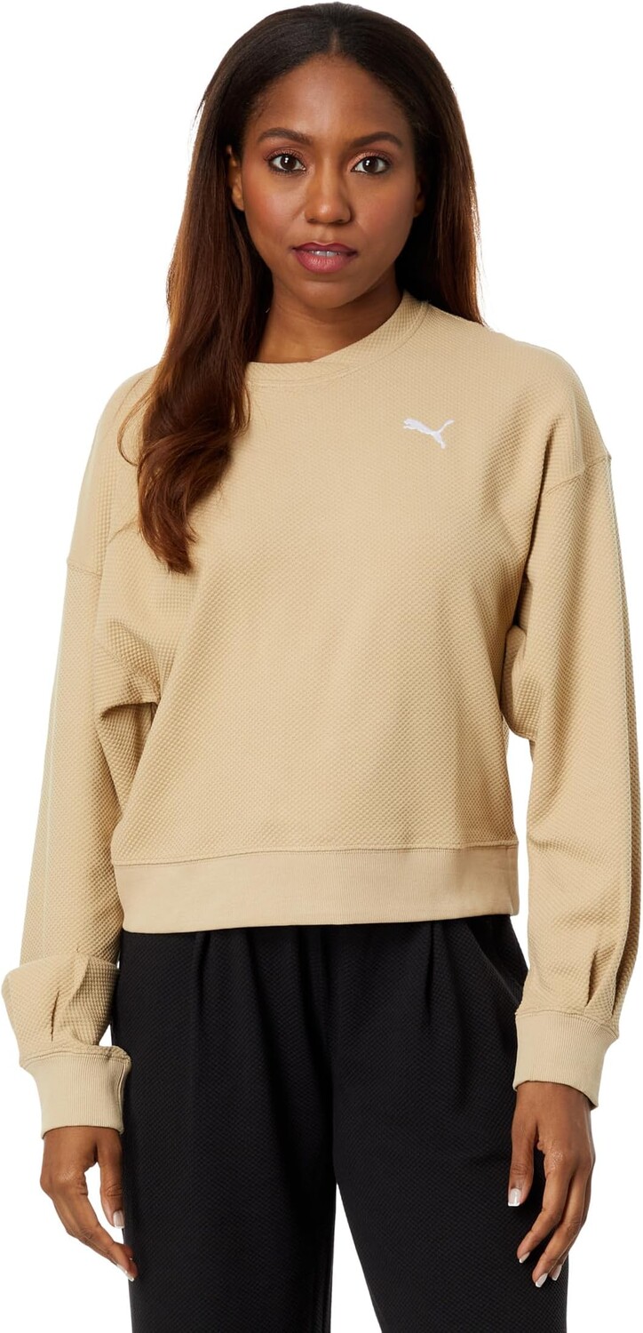 

Толстовка Her Crew PUMA, цвет Sand Dune