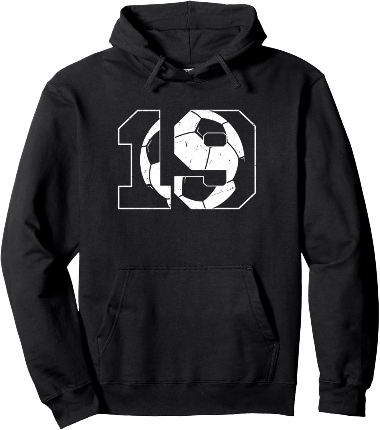 

Худи с надписью «19-летний мальчик, футболист, которому исполняется 19 лет» 19 Year Old Birthday Apparel Soccer Boy B-Day, черный